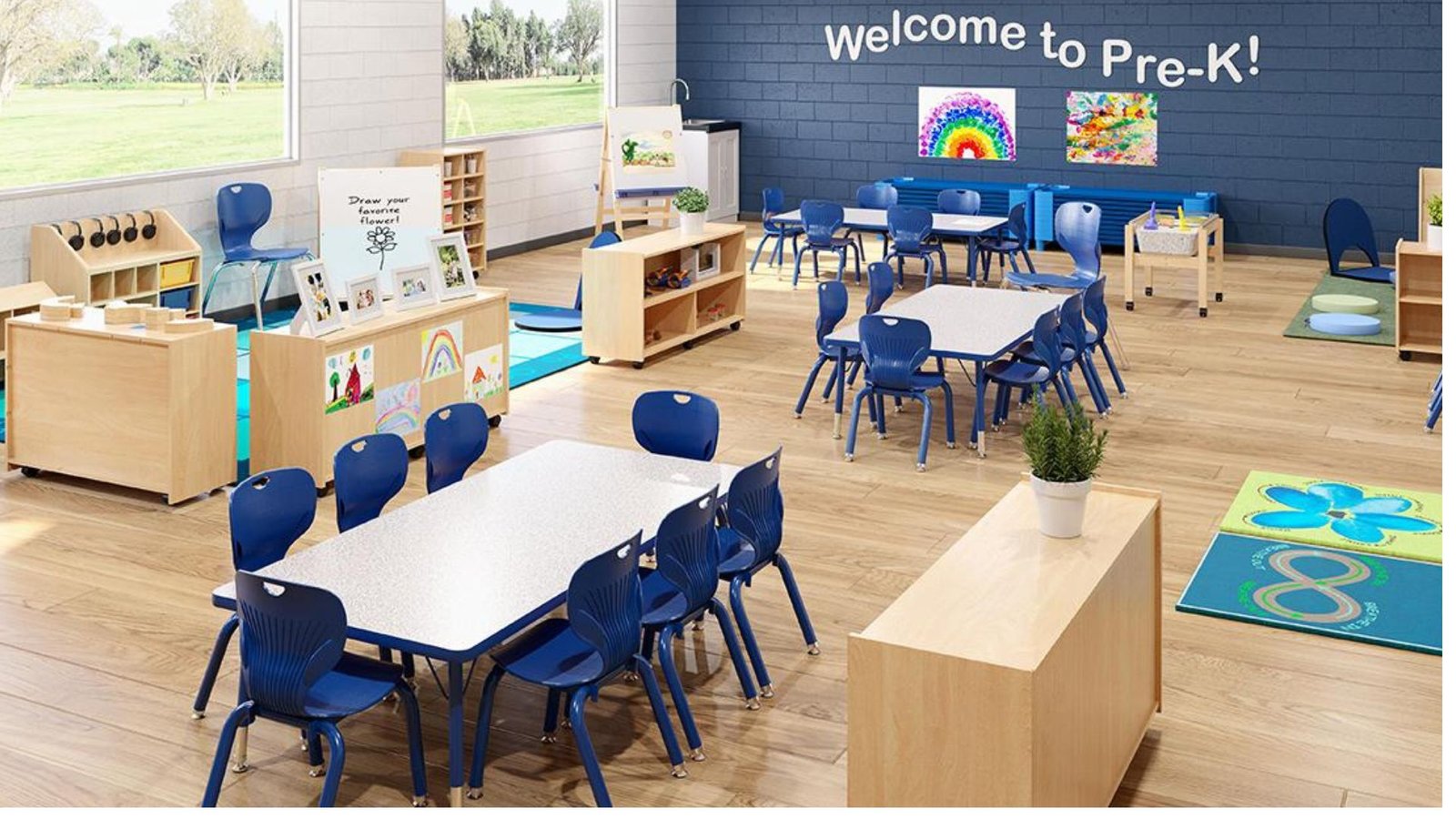 How to Set Up a Preschool Classroom at Home