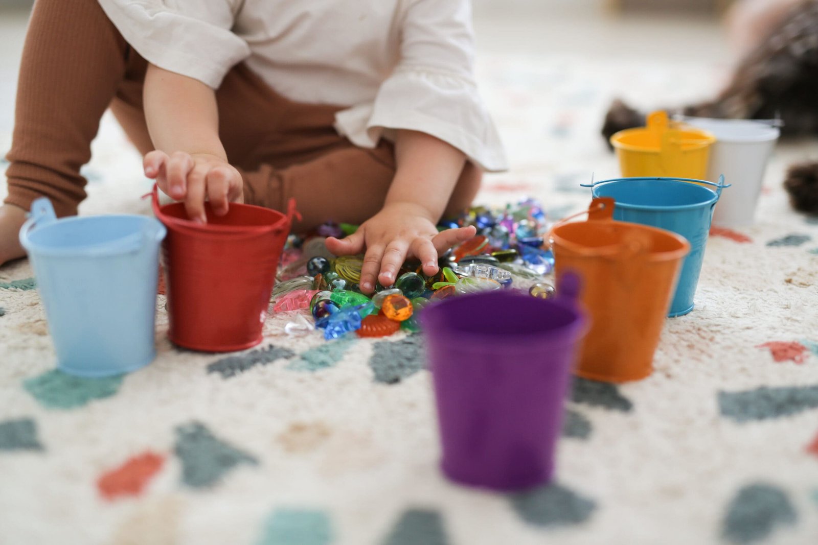 Using Sensory Play for Language Development in Babies