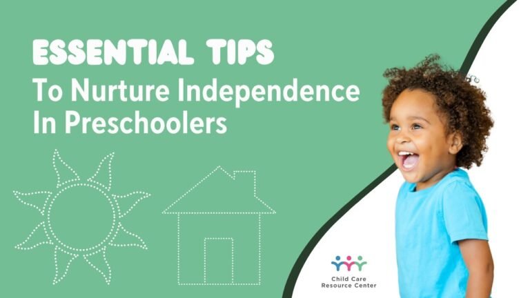 How to Foster Independence in Preschoolers